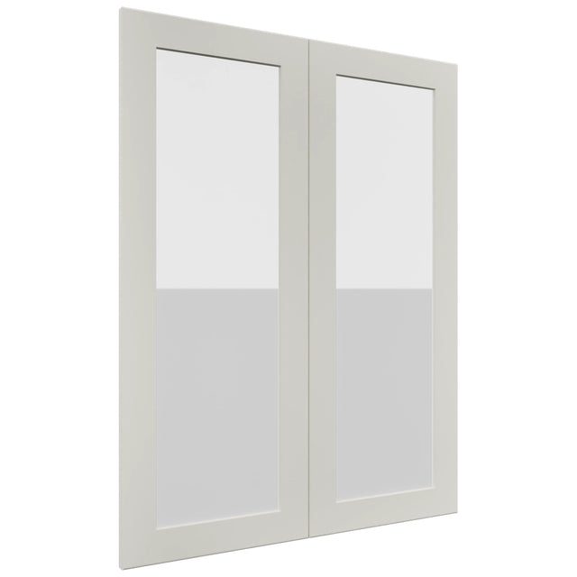 Fabuwood Galaxy Dove DS GDW3039 Wall Glass Door, Front View
