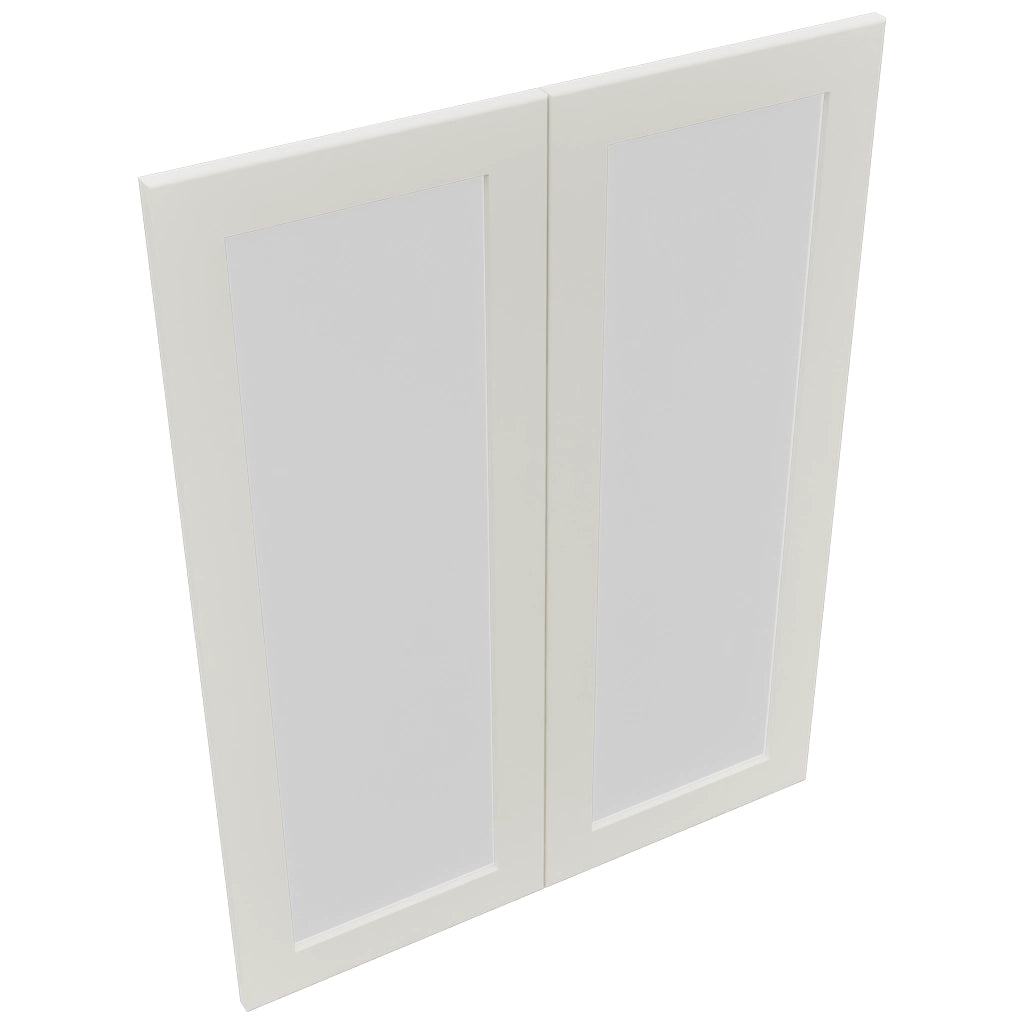 Fabuwood Galaxy Dove DS GDW3039 Wall Glass Door, Top View