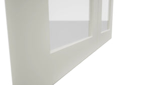 Fabuwood Galaxy Dove DS GDW3039 Wall Glass Door, Detail View