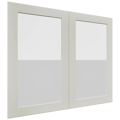 Fabuwood Galaxy Dove DS GDW3630 Wall Glass Door, Front View