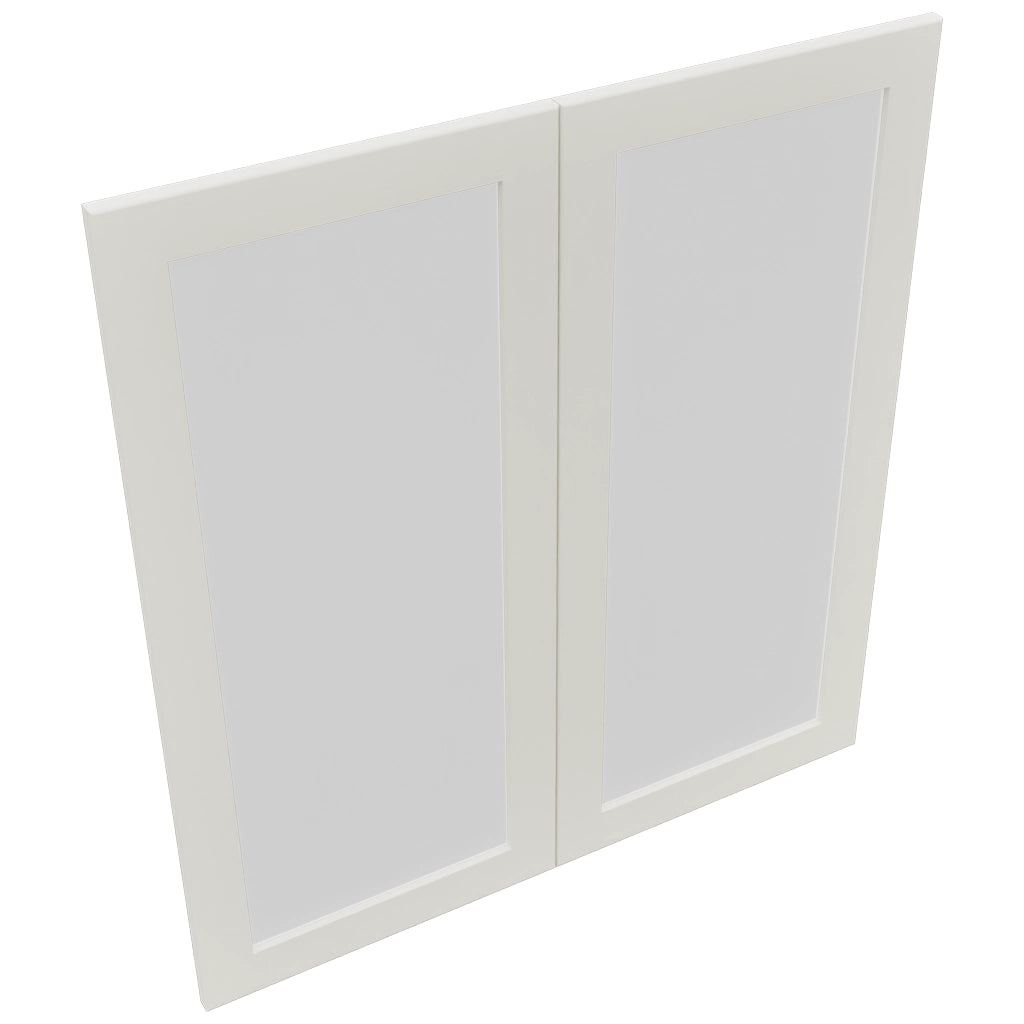 Fabuwood Galaxy Dove DS GDW3639 Wall Glass Door, Top View