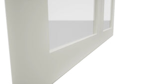 Fabuwood Galaxy Dove DS GDW3639 Wall Glass Door, Detail View