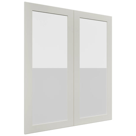 Fabuwood Galaxy Dove DS GDW3642 Wall Glass Door, Front View
