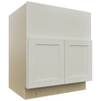 Fabuwood Galaxy Dove FS30 Base Farm Sink Cabinet, Front View