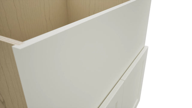 Fabuwood Galaxy Dove FS33 Base Farm Sink Cabinet, Detail View