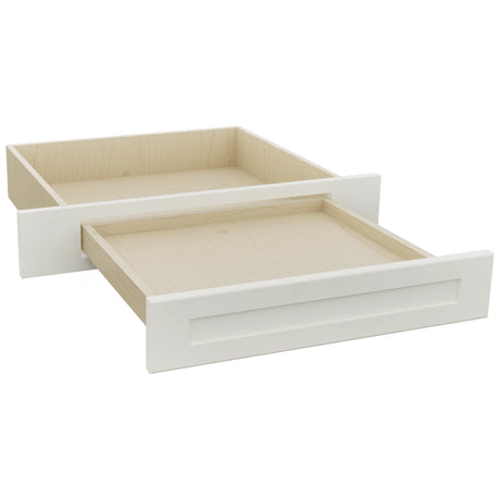 Fabuwood Galaxy Dove KD30 Vanity Desk, Open View