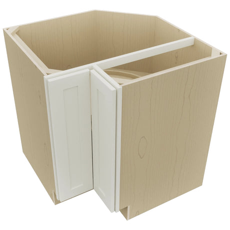 Fabuwood Galaxy Dove LSB33 Base Corner Lazy Susan Cabinet, Top View