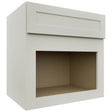 Fabuwood Galaxy Dove MC303021 Wall Microwave Cabinet, Front View
