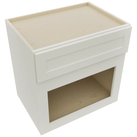 Fabuwood Galaxy Dove MC303021 Wall Microwave Cabinet, Top View