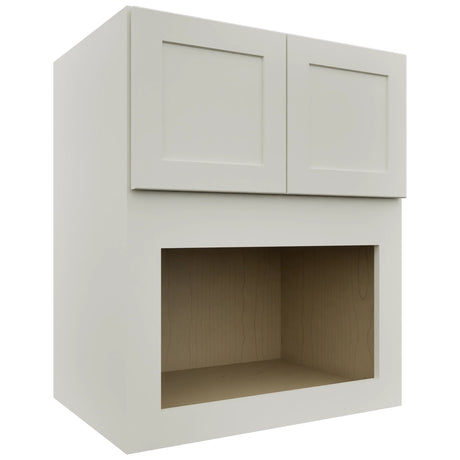 Fabuwood Galaxy Dove MC303621 Wall Microwave Cabinet, Front View
