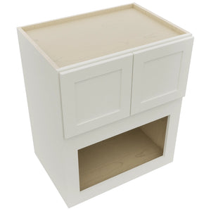 Fabuwood Galaxy Dove MC303621 Wall Microwave Cabinet, Top View