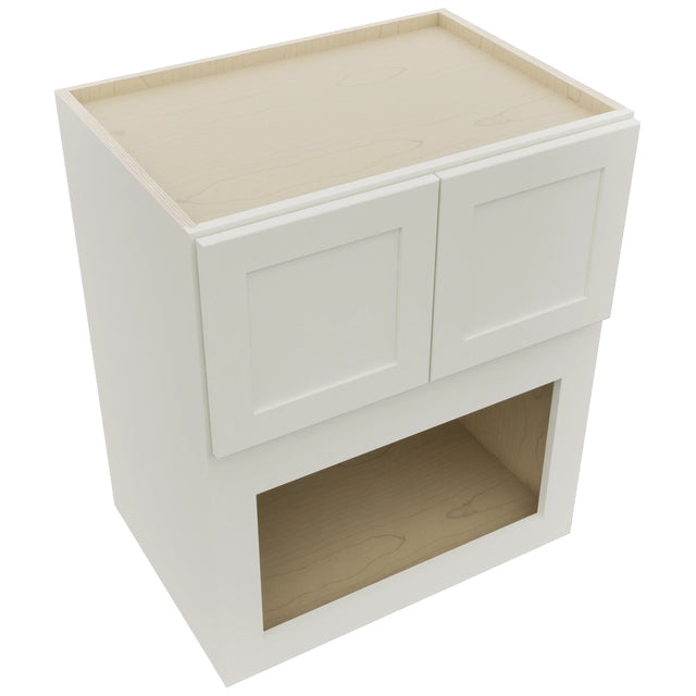 Fabuwood Galaxy Dove MC303621 Wall Microwave Cabinet, Top View