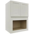 Fabuwood Galaxy Dove MC304221 Wall Microwave Cabinet, Front View