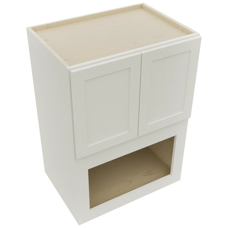 Fabuwood Galaxy Dove MC304221 Wall Microwave Cabinet, Top View