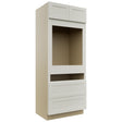 Fabuwood Galaxy Dove OC3384C Tall Oven Cabinet Combo, Front View