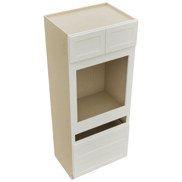 Fabuwood Galaxy Dove OC3384C Tall Oven Cabinet Combo, Top View