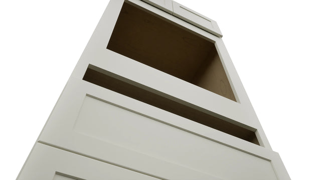Fabuwood Galaxy Dove OC3384C Tall Oven Cabinet Combo, Detail View