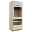 Fabuwood Galaxy Dove OC3384D Tall Oven Cabinet Double, Front View