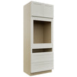 Fabuwood Galaxy Dove OC3390C Tall Oven Cabinet Combo, Front View