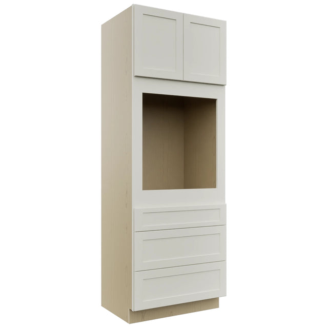 Fabuwood Galaxy Dove OC3393S Tall Oven Cabinet Single, Front View