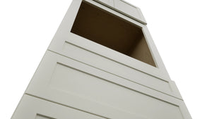 Fabuwood Galaxy Dove OC3393S Tall Oven Cabinet Single, Detail View