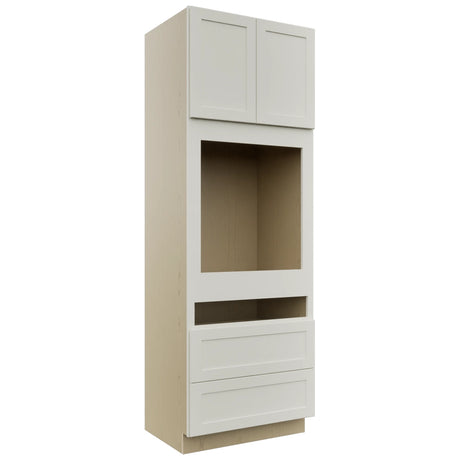 Fabuwood Galaxy Dove OC3396C Tall Oven Cabinet Combo, Front View
