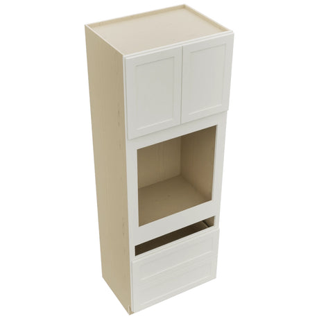 Fabuwood Galaxy Dove OC3396C Tall Oven Cabinet Combo, Top View