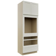 Fabuwood Galaxy Dove OC3396D Tall Oven Cabinet Double, Front View