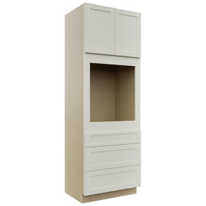 Fabuwood Galaxy Dove OC3396S Tall Oven Cabinet Single, Front View