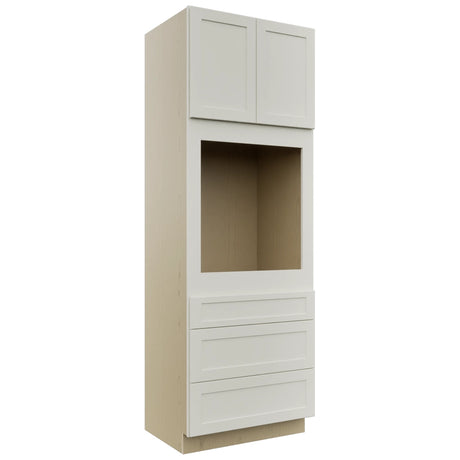 Fabuwood Galaxy Dove OC3396S Tall Oven Cabinet Single, Front View