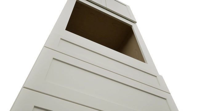 Fabuwood Galaxy Dove OC3396S Tall Oven Cabinet Single, Detail View