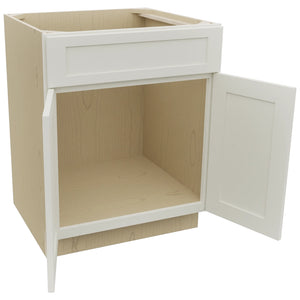 Fabuwood Galaxy Dove SB27 Base Sink Cabinet, Open View
