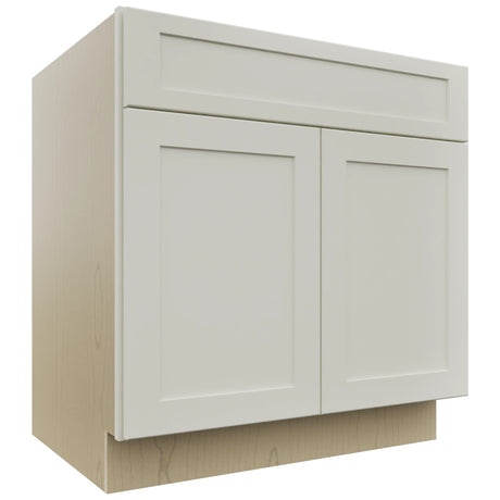 Fabuwood Galaxy Dove SB33SDF Base Sink Cabinet, Front View