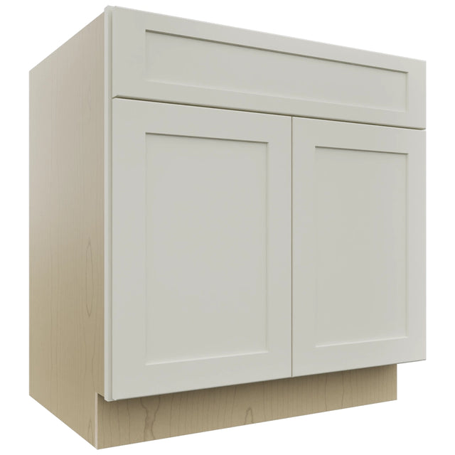 Fabuwood Galaxy Dove SB33SDF Base Sink Cabinet, Front View