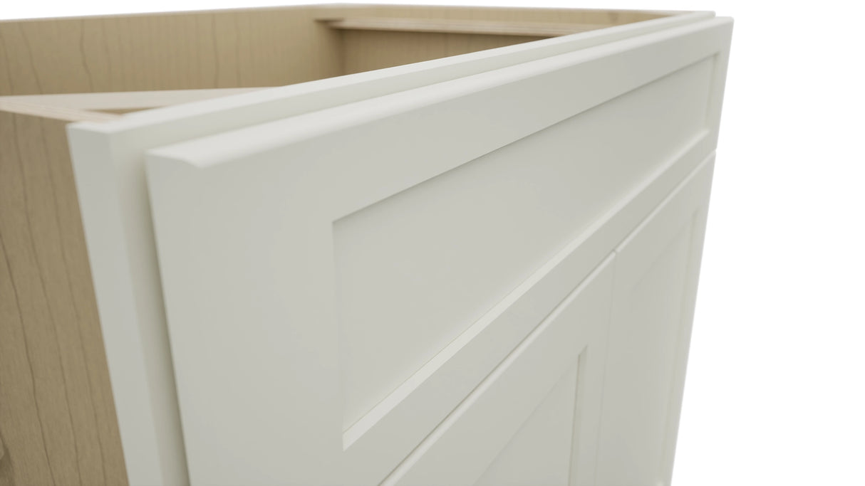 Fabuwood Galaxy Dove SB36SDF Base Sink Cabinet, Detail View
