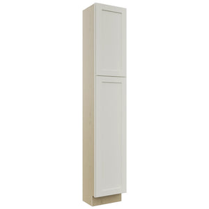 Fabuwood Galaxy Dove TP151284 Tall Pantry Cabinet, Front View