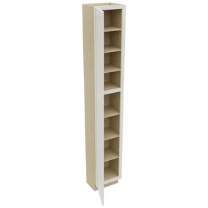 Fabuwood Galaxy Dove TP151293 Tall Pantry Cabinet, Open View
