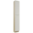 Fabuwood Galaxy Dove TP151296 Tall Pantry Cabinet, Front View