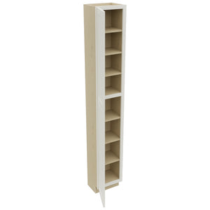 Fabuwood Galaxy Dove TP151296 Tall Pantry Cabinet, Open View