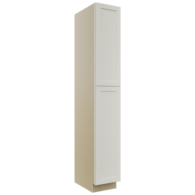 Fabuwood Galaxy Dove TP152496 Tall Pantry Cabinet, Front View