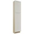 Fabuwood Galaxy Dove TP181284 Tall Pantry Cabinet, Front View