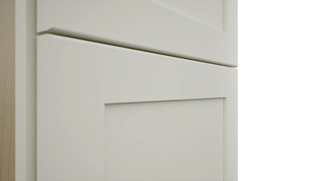 Fabuwood Galaxy Dove TP181284 Tall Pantry Cabinet, Detail View