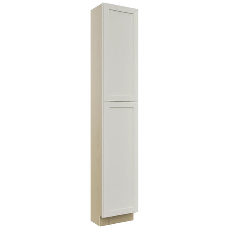 Fabuwood Galaxy Dove TP181296 Tall Pantry Cabinet, Front View