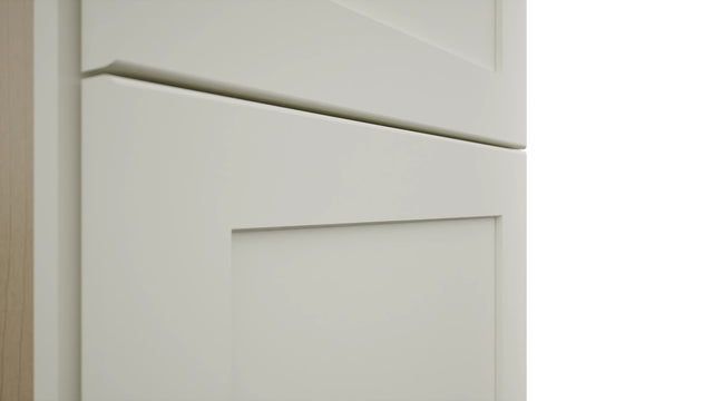 Fabuwood Galaxy Dove TP181296 Tall Pantry Cabinet, Detail View