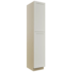 Fabuwood Galaxy Dove TP182496 Tall Pantry Cabinet, Front View