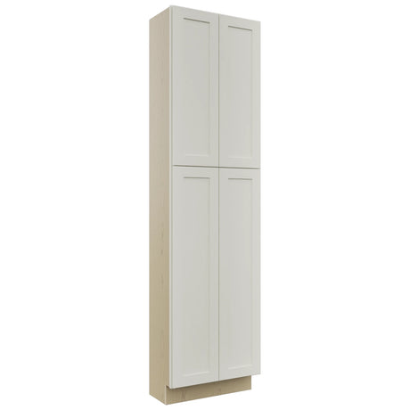 Fabuwood Galaxy Dove TP241290 Tall Pantry Cabinet, Front View