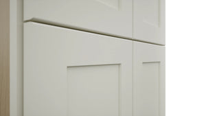 Fabuwood Galaxy Dove TP241293 Tall Pantry Cabinet, Detail View