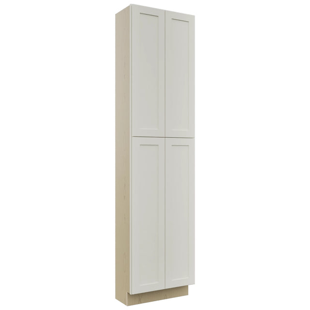 Fabuwood Galaxy Dove TP241296 Tall Pantry Cabinet, Front View