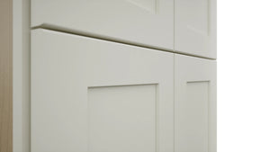 Fabuwood Galaxy Dove TP241296 Tall Pantry Cabinet, Detail View