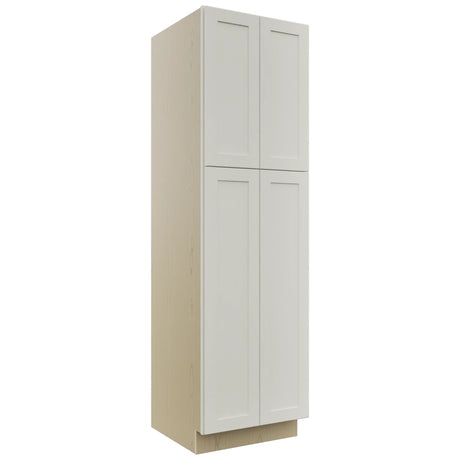 Fabuwood Galaxy Dove TP242484 Tall Pantry Cabinet, Front View